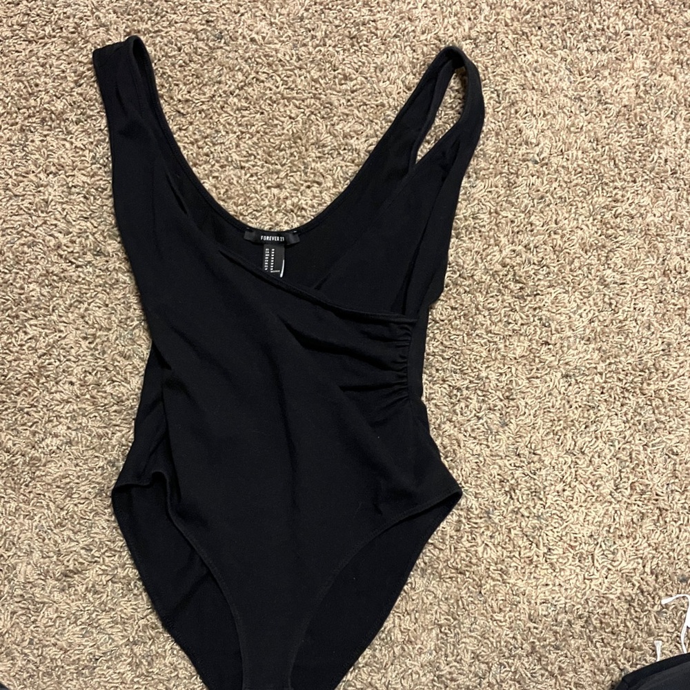 Cross Front Body Suit